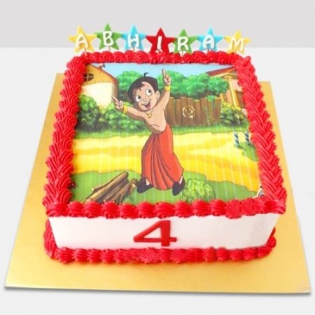 CHOTA BHEEM PHOTO CAKE...