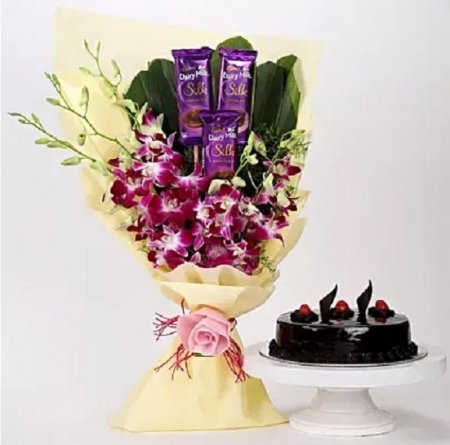 Dairy Milk & Orchids...