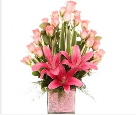 20 Pink Flowers...